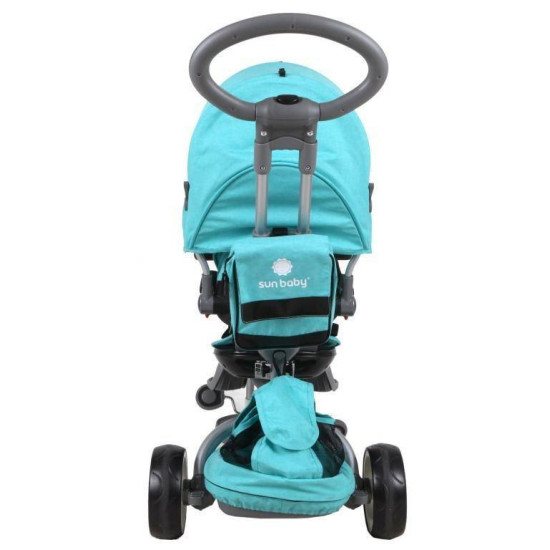 Sunbaby Tiger bērnu trīsriteņis ar pedāļiem Dark Blue