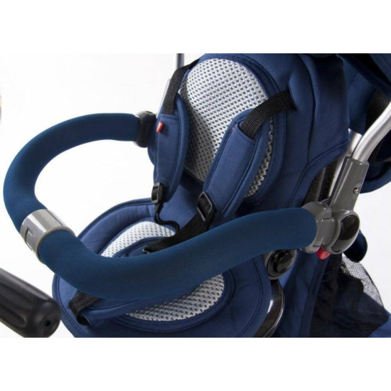 Sunbaby Tiger bērnu trīsriteņis ar pedāļiem Dark Blue