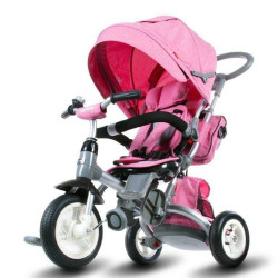 Sunbaby Tiger bērnu trīsriteņis ar pedāļiem Pink