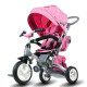 Sunbaby Tiger bērnu trīsriteņis ar pedāļiem Pink