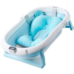 Primabobo Premium saliekamā vanna ar elektronisko termometru  80cm Blue