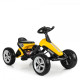Bērnu pedāļu automašīna Go Kart dzeltena Bērnu pedāļu automašīna Go Kart dzeltena