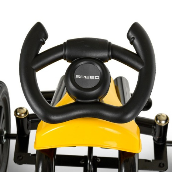 Bērnu pedāļu automašīna Go Kart sarkana
