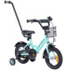 TOMABIKE Bērnu velosipēds 12″ XXIII PLATINUM LIGHT TURKUS