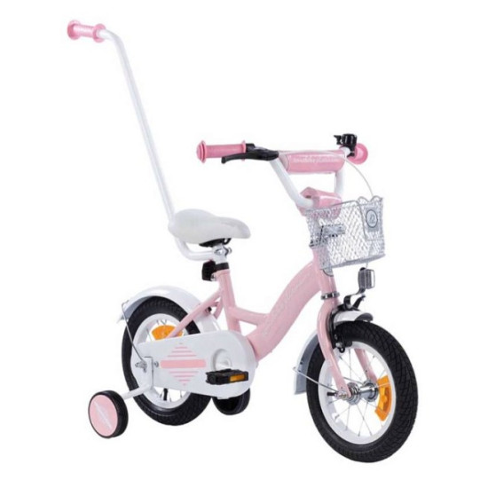 TOMABIKE Bērnu velosipēds 12″ XXIII PLATINUM LIGHT PINK