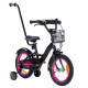 TOMABIKE Bērnu velosipēds 14″ XXIII PLATINUM BLACK/PINK