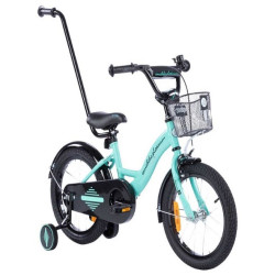 TOMABIKE Bērnu velosipēds 16″ XXIII PLATINUM LIGHT TURKUS