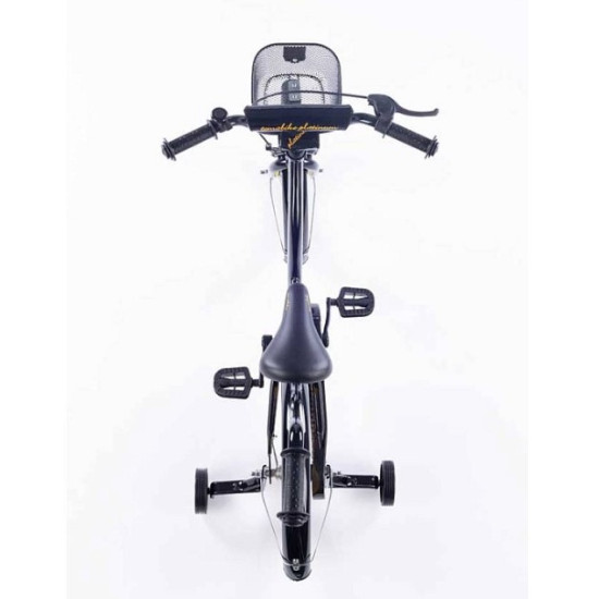 TOMABIKE Bērnu velosipēds 18″ XXIII PLATINUM BLACK/YELLOW TOMABIKE Bērnu velosipēds 18″ XXIII PLATINUM BLACK/YELLOW