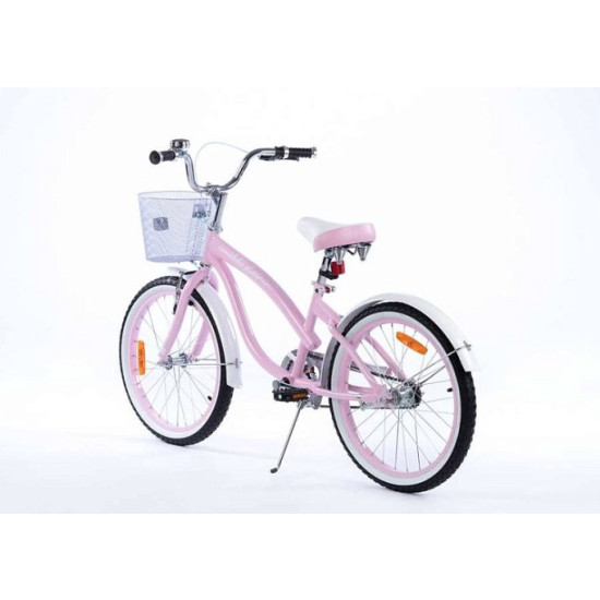 TOMABIKE Bērnu velosipēds 18″ XXIII CRUISER BLACK/PINK TOMABIKE Bērnu velosipēds 18″ XXIII CRUISER BLACK/PINK
