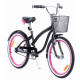 TOMABIKE Bērnu velosipēds 20″ XXIII CRUISER BLACK/PINK TOMABIKE Bērnu velosipēds 20″ XXIII CRUISER BLACK/PINK