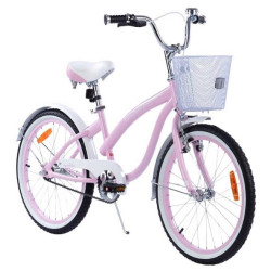 TOMABIKE Bērnu velosipēds 20″ XXIII CRUISER LIGHT PINK