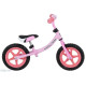 BabyMix Balance Bike Bērnu skrejritenis ar metālisko rāmi Pink BabyMix Balance Bike Bērnu skrejritenis ar metālisko rāmi Pink