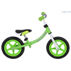 BabyMix Balance Bike Bērnu skrejritenis ar metālisko rāmi Green BabyMix Balance Bike Bērnu skrejritenis ar metālisko rāmi Green