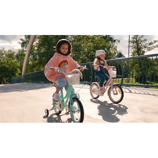 Sun Baby bērnu velosipēds 14″ Pink