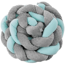Pīts bortiņš gultai Belisima Blue/Grey